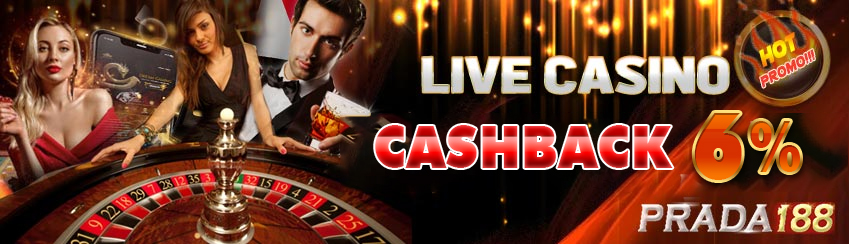 PROMO CASHBACK CASINO 6%