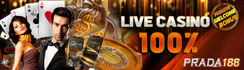 PROMO LIVE CASINO 100%